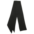 Saint Laurent Paris YSL Logo Silk Scarf Shawl Narrow 13