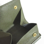 Saint Laurent Paris YSL Khaki LadySecond Wallet — view 5