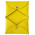 Hermes Card Case Business Holder Yellow