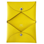 Hermes Card Case Business Holder Yellow