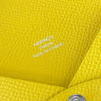 Hermes Card Case Business Holder Yellow — view 9