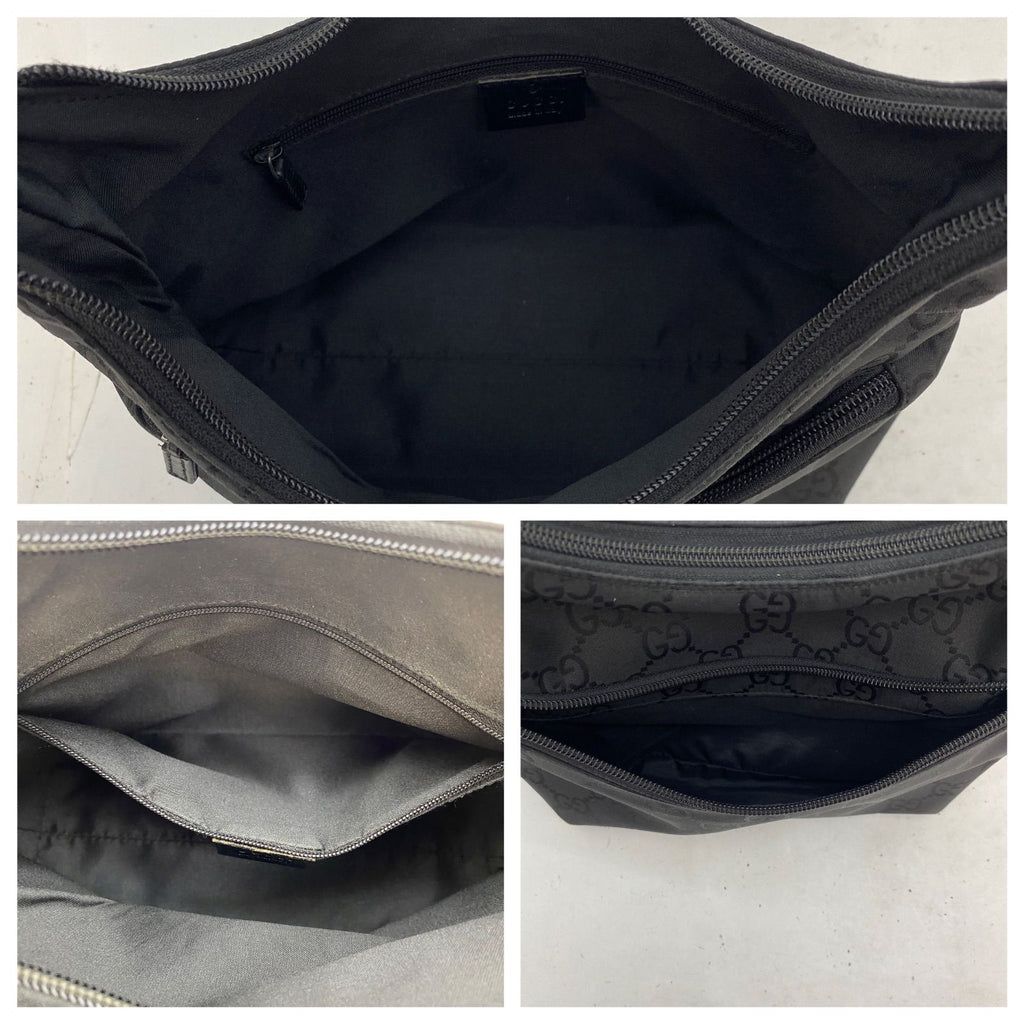 Gucci Shoulder Bag GG Black — view 8