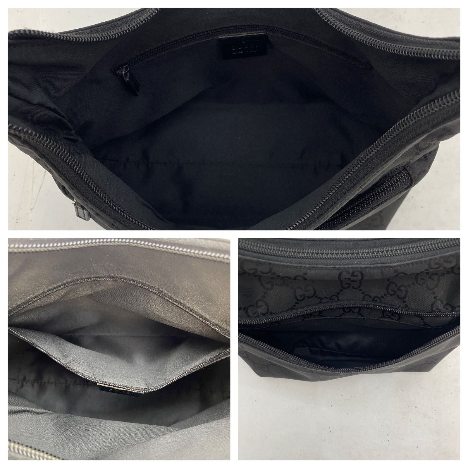 Gucci Shoulder Bag GG Black — view 8