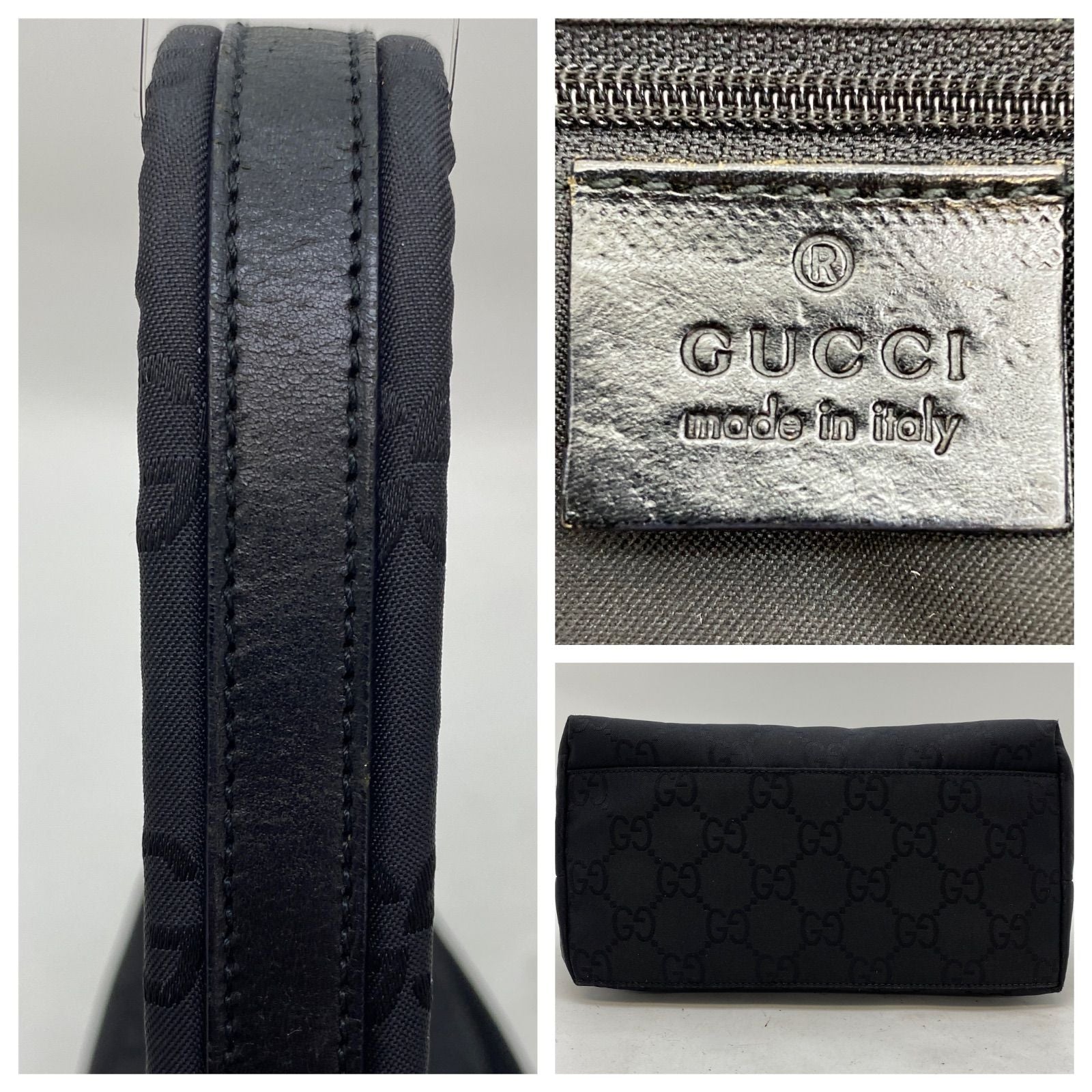 Gucci Shoulder Bag GG Black — view 4