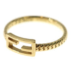 Fendi Baguette Ring Gold