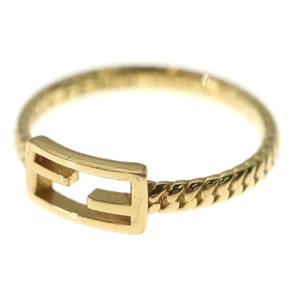 Fendi Baguette Ring Gold
