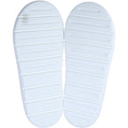 Bottega Veneta Jelly Flat Open Toe Lace Up Rubber Sandals White — view 5