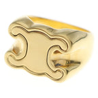 Celine Triomphe Log Gold Ring
