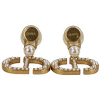 Dior o-le Tolabale Pearl Earrings Gold LadySecond — view 8