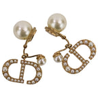 Dior o-le Tolabale Pearl Earrings Gold LadySecond — view 9