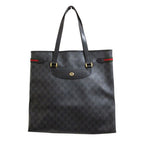 Gucci Vintage GG Spuri Sherry Line Tote 39.02.091 Black LadySecond
