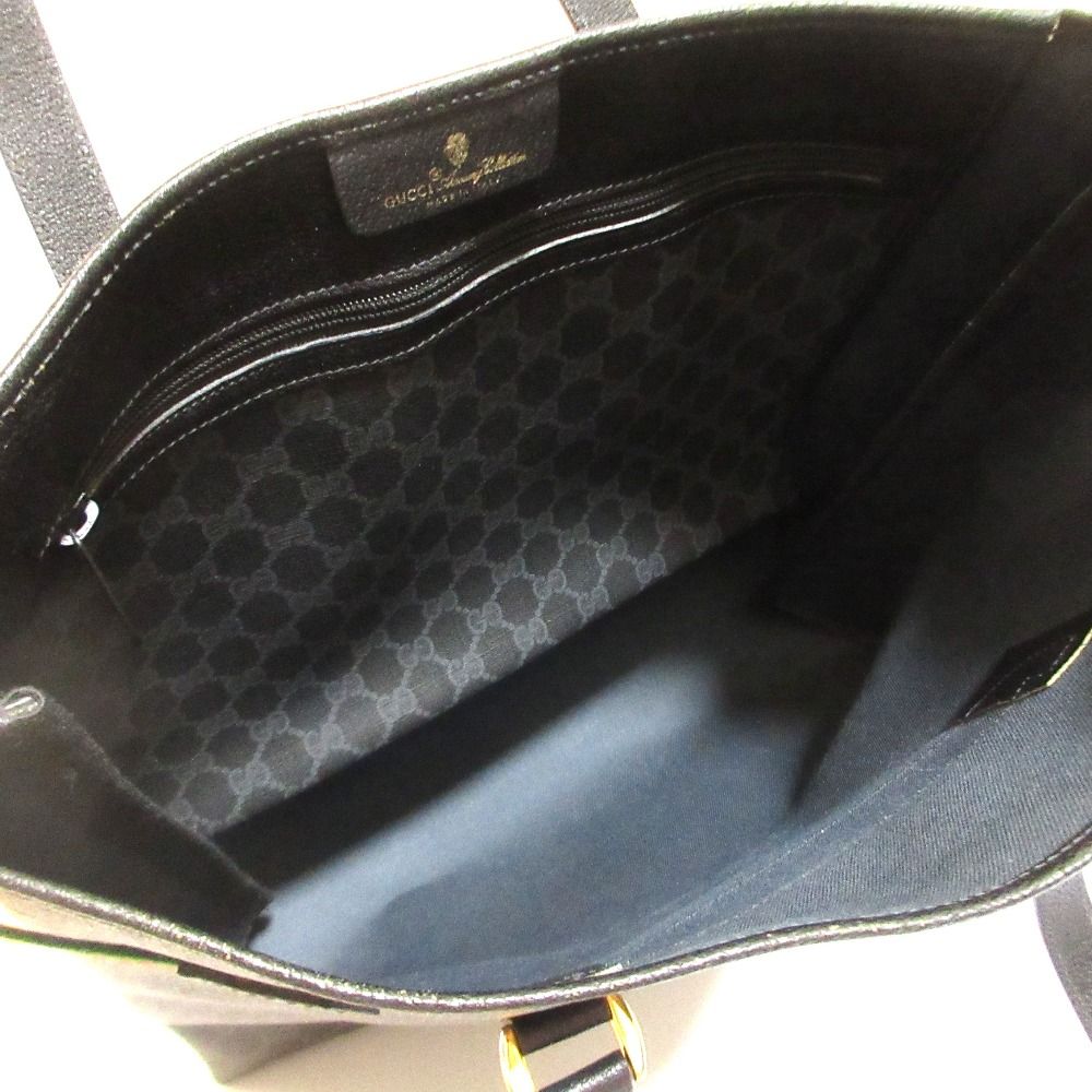 Gucci Vintage GG Spuri Sherry Line Tote 39.02.091 Black LadySecond — view 7