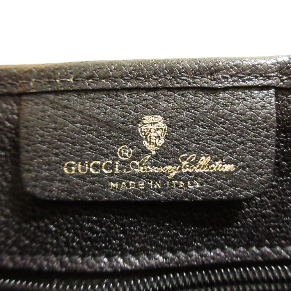 Gucci Vintage GG Spuri Sherry Line Tote 39.02.091 Black LadySecond — view 8