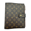 Louis Vuitton Pocket Bookcover Monogram Canvas GM Brown 6 Therefore