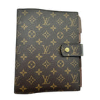 Louis Vuitton Pocket Bookcover Monogram Canvas GM Brown 6 Therefore