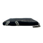 Chanel Wallet Lambskin Black Silver — view 3