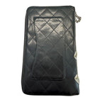 Chanel Wallet Lambskin Black Silver — view 2