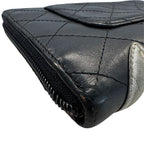 Chanel Wallet Lambskin Black Silver — view 5