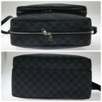 Louis Vuitton Shoulder Bag Damier Graphite Black — view 3