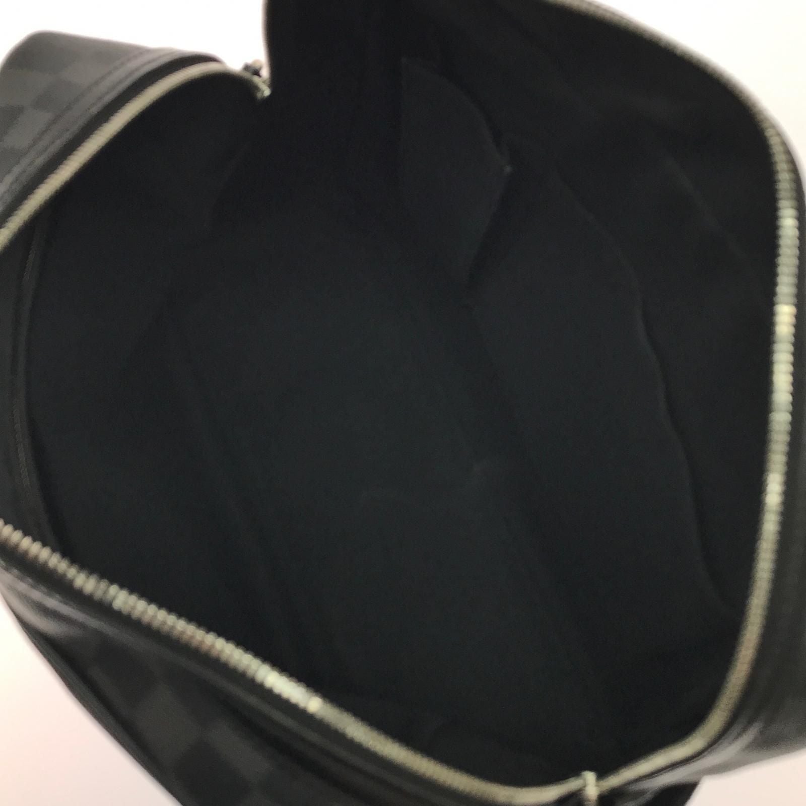 Louis Vuitton Shoulder Bag Damier Graphite Black — view 5
