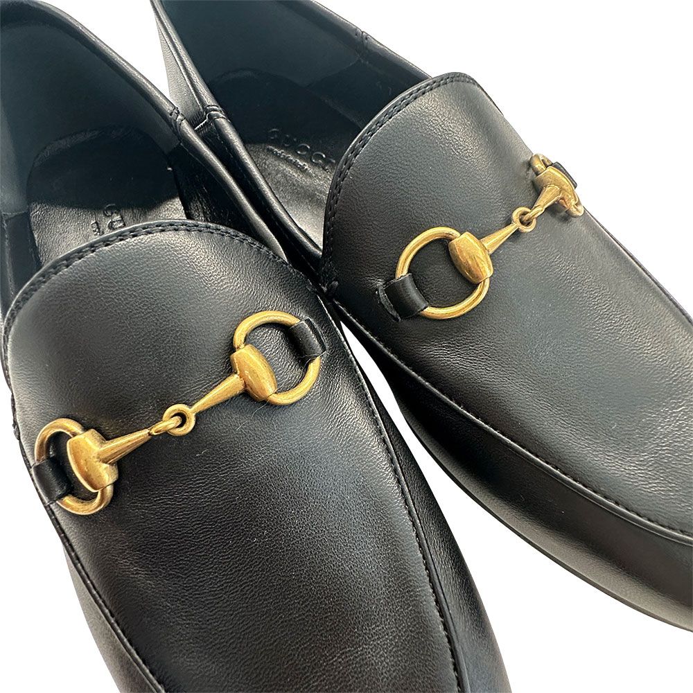 Gucci Horsebit Loafers Leather Black — view 6