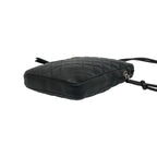 Chanel Vintage Cambon Line CC Logo Leather Mini Shoulder Bag Black — view 8