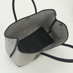 Hermes Garden Party PM 36 Tote Buffalo Noir Black Silver Handbag — view 9