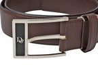 Dior Belt Reversible Leather Brown — view 2