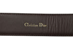 Dior Belt Reversible Leather Brown — view 4