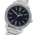 Bvlgari Automatic Winding at SS Silver Black Watch