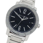 Bvlgari Automatic Winding at SS Silver Black Watch