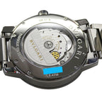 Bvlgari Automatic Winding at SS Silver Black Watch — view 7