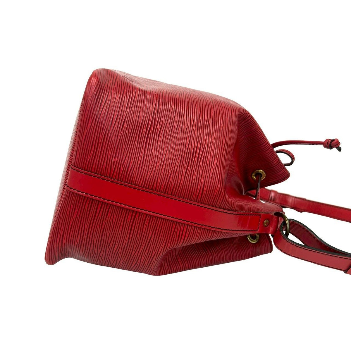 Louis Vuitton Vintage Petit Noe Epi Leather Shoulder Bag Castilian Red — view 6