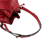 Louis Vuitton Vintage Petit Noe Epi Leather Shoulder Bag Castilian Red — view 4