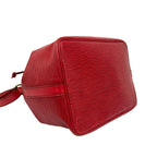 Louis Vuitton Vintage Petit Noe Epi Leather Shoulder Bag Castilian Red — view 7