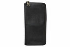 Prada Wallet Zip Around Saffiano Black