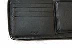 Prada Wallet Zip Around Saffiano Black — view 8