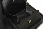 Prada Wallet Zip Around Saffiano Black — view 9