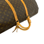 Louis Vuitton Vintage Keepall 60 Monogram Leather Boston Bag Brown — view 4