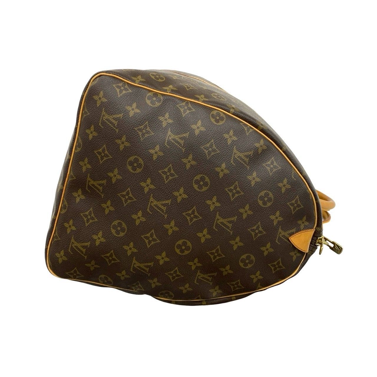 Louis Vuitton Vintage Keepall 60 Monogram Leather Boston Bag Brown — view 6