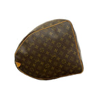 Louis Vuitton Vintage Keepall 60 Monogram Leather Boston Bag Brown — view 5