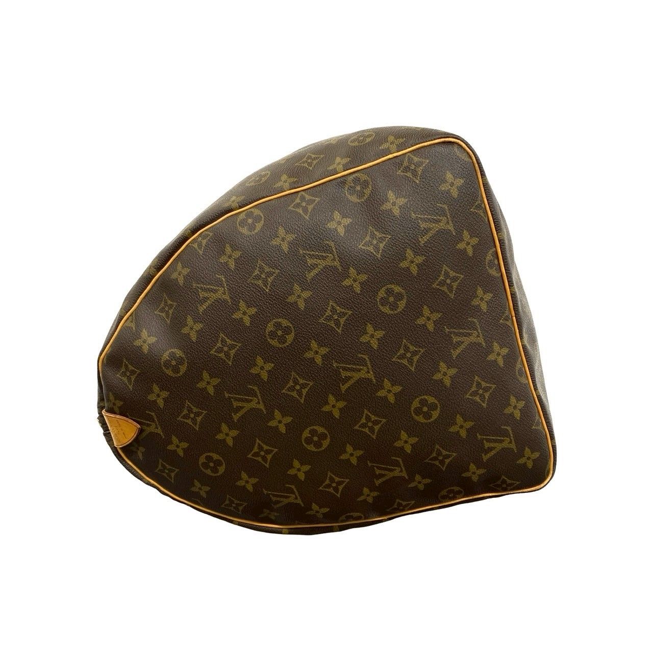 Louis Vuitton Vintage Keepall 60 Monogram Leather Boston Bag Brown — view 5