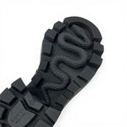 Gucci Boots Short Shoes Leather Black Brown GG Supreme Belt Logo Ankle — view 8
