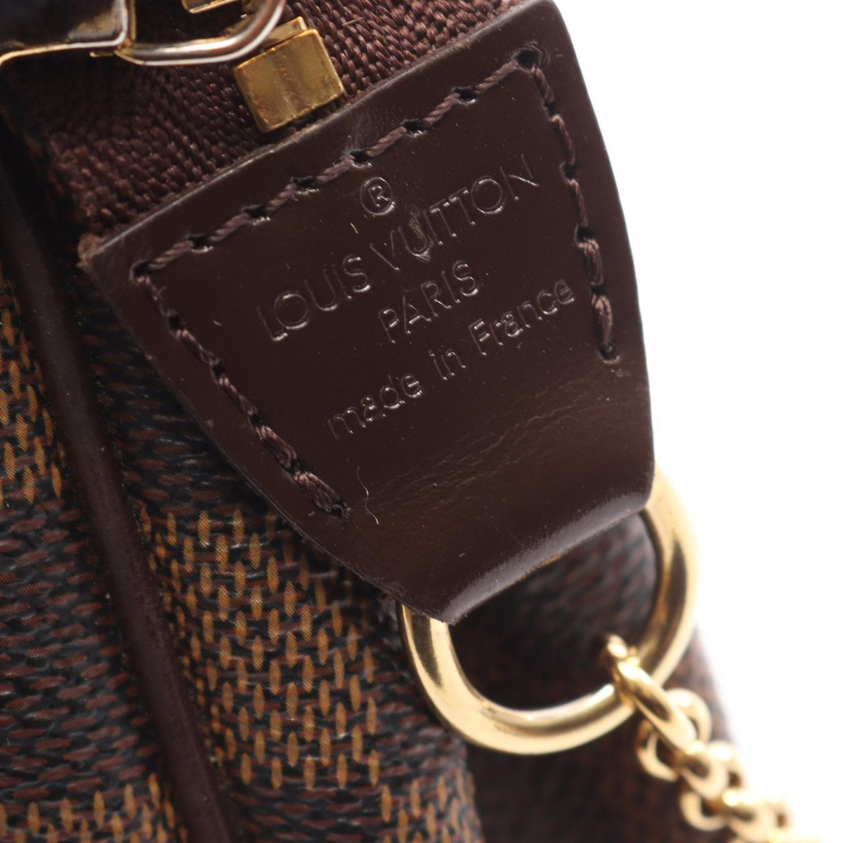 Louis Vuitton Handbag Damier Ebene 2-Way Canvas Leather — view 4