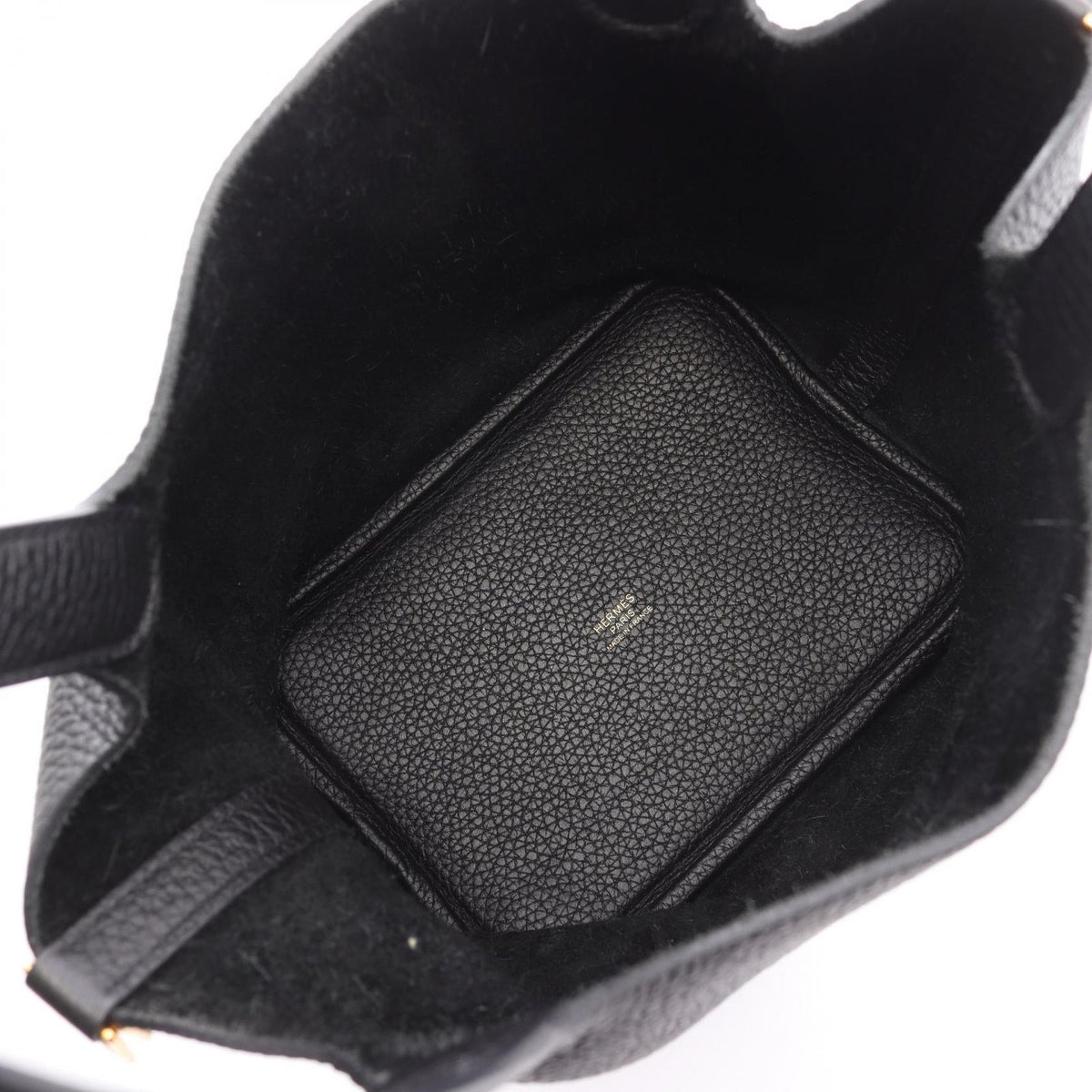 Hermes Handbag Picotin Lock PM Black Leather — view 3