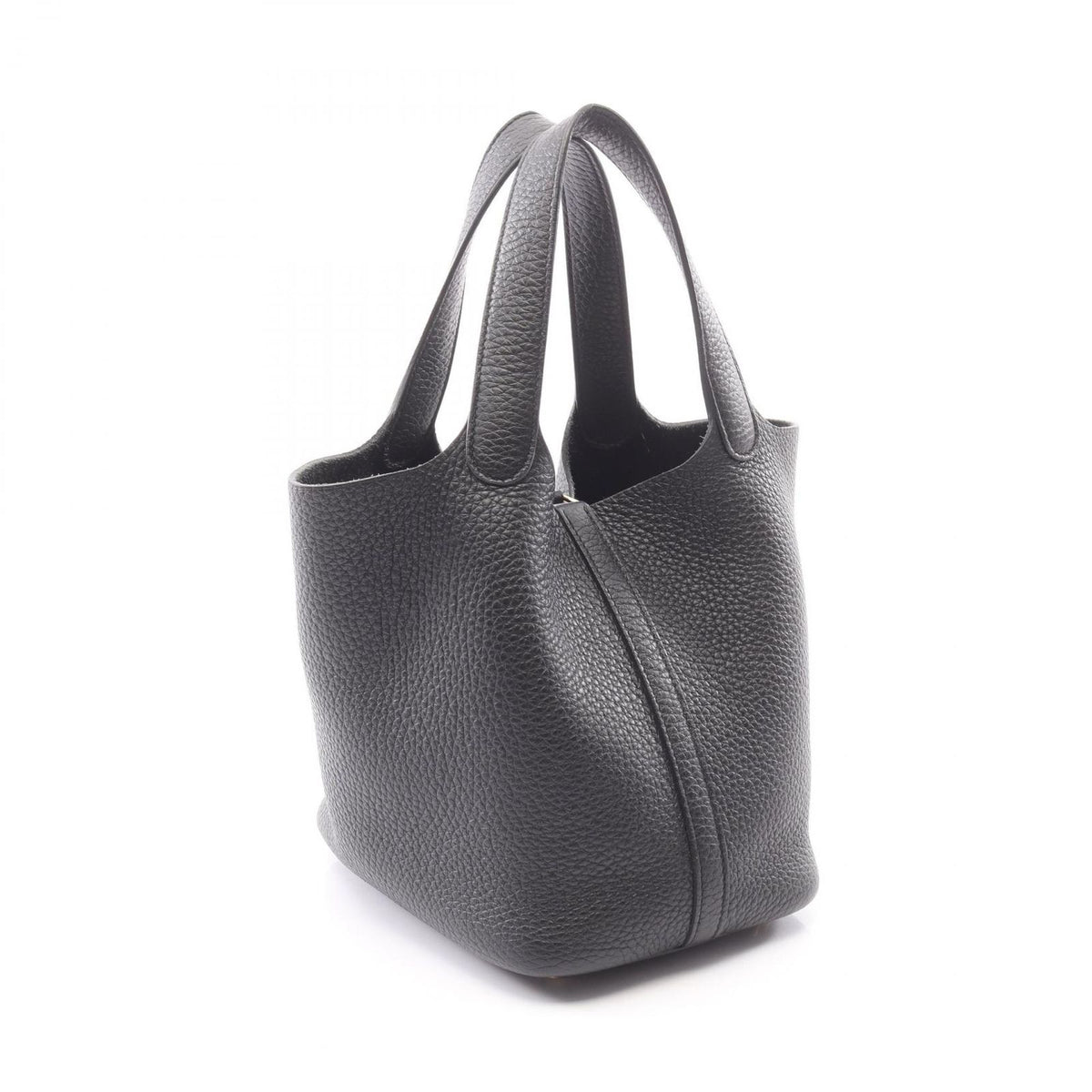 Hermes Handbag Picotin Lock PM Black Leather — view 2