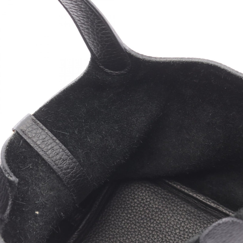 Hermes Handbag Picotin Lock PM Black Leather — view 8