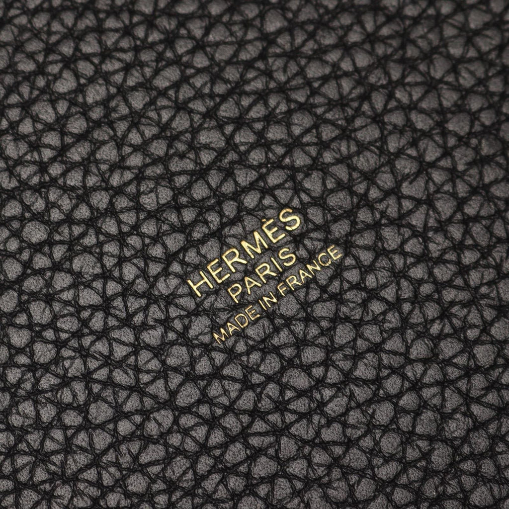 Hermes Handbag Picotin Lock PM Black Leather — view 4