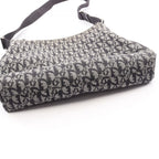 Dior Dio Shoulder Bag Tobta Gray Black Canvas — view 9