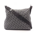 Dior Dio Shoulder Bag Tobta Gray Black Canvas